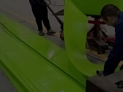 Czerwony tabliczka przewoźnik spódnica 30m Polyuretanowa spódnica Długa żywotność