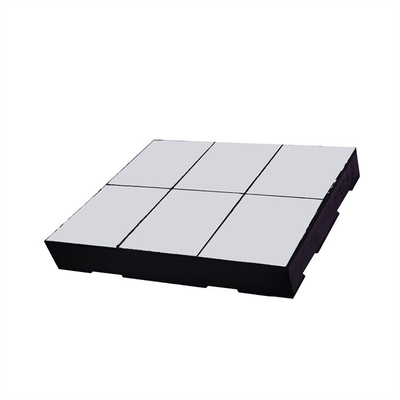 Niestandardowa wykładzina ceramiczna z 20% tlenku cyrkonu Anti Impact Steel Backed Rubber