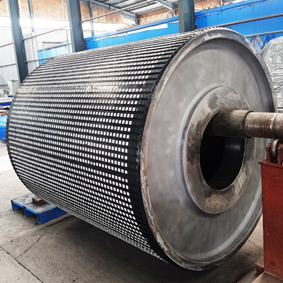 Koło pasowe przenośnika ceramiczne otuliny 12 mm 15 mm grubości 10 m długości gumowe ceramiczne koło pasowe otuliny