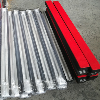 UHMWPE Podkładka gumowa Pręty udarowe przenośnika Wspornik przenośnika Przesuwny drążek udarowy