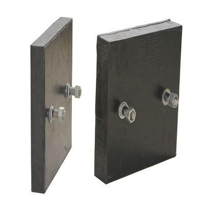 Niestandardowa wykładzina ceramiczna z 20% tlenku cyrkonu Anti Impact Steel Backed Rubber
