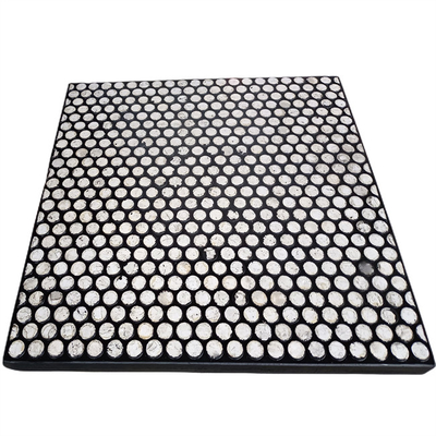 92% AI2O3 Alumina Ceramic Liner Chute Gumowe ceramiczne wkładki do górnictwa