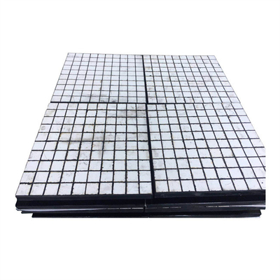 92% AI2O3 Alumina Ceramic Liner Chute Gumowe ceramiczne wkładki do górnictwa