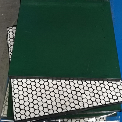 Cn Bonding Layer Ceramic Wear Liner Płytki ceramiczne z tlenku glinu do przenośnika górniczego