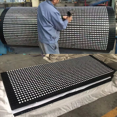 Metoda montażu magnetyczna Ceramic Wear Liner z wysoką odpornością na ścieranie